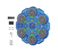 Smart Music Boxing Machine - Jouet d'entraînement interactif sans fil avec lumières - Équipement d'entraînement musical - Jeu de boxe amusant pour hommes, femmes, adolescents, filles, maison