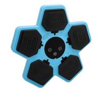 Smart Music Boxing Machine, Mur Cible de Boxe électronique Interactive monté pour la Maison pour Les Enfants (Blue)