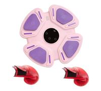 Smart Music Boxing Trainer - de Frappe électronique Murale avec système sans Fil, Machine d'exercice de Frappe avec Gants, Outil de Boxe de Fitness, Machine de Boxe pour Adultes et