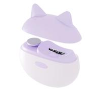 Smart Nail Clipper - Trimmer Tool for Personal Care | Abs with Electronic Components, Automatic Rechargeable Fingernail Cutter for Children, Elderly, Adults, Grooming, Home and Travel Christmas