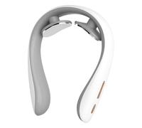Smart Neck Relaxer, Electric Nape Massager, Heating Shoulder Device, Vibration Feature Portable Multifunctional Suitable for Women and Men, 6.1x5.12x1.38 Inches