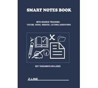 Smart Notes Book: Smart Notes Book with Source Tracking