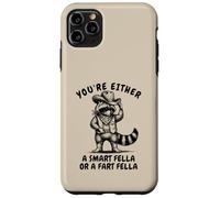 Smart Or Fart Fella Vintage Drôle Raton Laveur Country Gag Blague Coque pour iPhone 11 Pro Max
