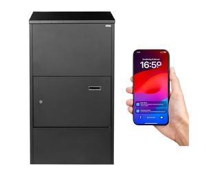 Smart PackPanda® Maxi - Boîte aux lettres XXXL - Convient comme boîte aux lettres et/ou boîte à colis - Très grand format - Boîte aux lettres pour colis avec application - Recevez une notification à