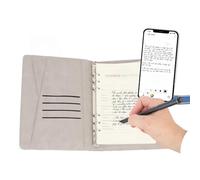 Smart Pen & Notebook Set, Numérisation de Synchronisation en Temps Réel pour Le Stockage et Le Partage des Notes, Convertir en Texte, Cahier Intelligent Numérique avec Stylo pour