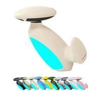 Smart Penguin Faucet, 4 Water Flow Modes, 360° Retractable Gooseneck, Intelligent Temperature Control, Real-Time Temp Monitoring, LED Light & Cold Start Technology for Bathroom & Kitchen (Beige)