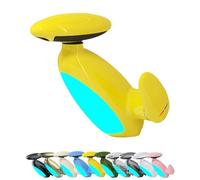 Smart Penguin Faucet, 4 Water Flow Modes, 360° Retractable Gooseneck, Intelligent Temperature Control, Real-Time Temp Monitoring, LED Light & Cold Start Technology for Bathroom & Kitchen (Yellow)