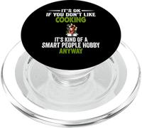 Smart People Hobby Cooking - Funny Chef & Cook PopSockets PopGrip pour MagSafe
