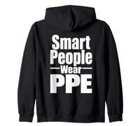 Smart People Wear EPI Cadeau de Campagne de Culture de sécurité au Travail Sweat à Capuche