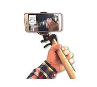 Smart-Po Capodastre de guitare pour smartphone | Compatible avec Android et iPhone | Support de téléphone portable pour aider les musiciens | Pour guitares électriques ou acoustiques