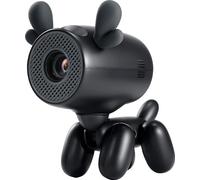 Smart Projector, résolution 1280x720 dpi, luminosité 200 ANSI Lumen, correction automatique du trapèze, écran noir, prise UE
