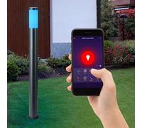 Smart RGB LED Lampe D'Extérieur DIMMABLE Google Alexa Lampe De Jardin Anthracite
