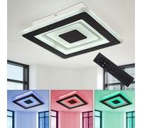 Smart RGB LED plafonnier télécommande lumière du jour lampe de projecteur dimmable app contrôle de téléphone portable Globo 48010-24SH