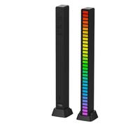 Smart RGB Pickup Lights LED 3D Double Face Ambient Lamp APP Sound Music For Car Gaming TV Lights Rythme Decor Rythme Pick Light Rythme Light Pick Light Pick Activé Light Rythme Light Music