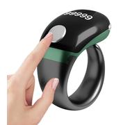 Smart Ring - Anneau De Comptage De Pas avec Batterie Rechargeable | Outil De Électronique LCD De Taille Réglable pour Hommes, Randonnée, Course À Pied, Exercice, Yoga, Sport, Fitness, Étudiant