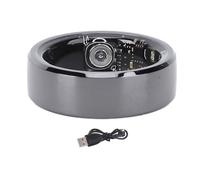 Smart Ring Céramique Sleep Tracking Ring Fitness Tracker Tracker Photography NFC216 Card de Visite URL IC Contrôle d'accès Ring Radio Fréquence I Dentification pour Les Amateurs (9#)