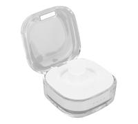 Smart Ring Chargeur Étui, Charge Rapide Type C (White) | Conception compacte, batterie 200 mAh, indicateurs de charge clairs, compatible avec R02, R03, R06, R11M