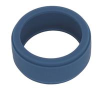 Smart Ring Cover Soft Spin Friendly Elastic Elastic Bratch Silicone Ring Protector for Men Women Femmes Fit All Smart Rings Matériau Silicone Premium (S Size)
