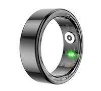 Smart Ring Health Tracker, Anneau de Suivi d'activité Bluetooth avec Moniteur de Sommeil, Podomètre, Défilement Vidéo, Changement de Page, étanche IP68, pour iOS et Android