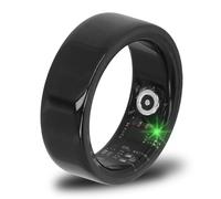 Smart Ring Health Tracker, IP68 Podomètre étanche Smart Health Ring pour le Sport pour Hommes (Taille américaine 8)