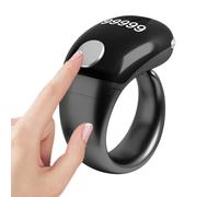 Smart Ring, LCD Tracking Tool, Adjustable Size Counter, Rechargeable Activity Monitor, Step Counting Function, Performance Fitness Gear, Electronic Ring for Daily Exercise Training