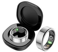Smart Ring Moniteur de fréquence cardiaque Moniteur de sommeil Anneau de santé Oxygène dans le sang Podomètre Calories Compteur de pas Fitness Bagues étanches IP68 Anneaux intelligents pour homme