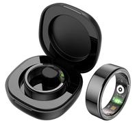 Smart Ring Moniteur de fréquence cardiaque Moniteur de sommeil Anneau de santé Oxygène dans le sang Podomètre Compteur de calories Anneau de fitness IP68 Étanche Anneau intelligent pour homme femme