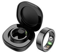Smart Ring Moniteur de fréquence cardiaque Moniteur de sommeil Anneaux de santé Oxygène dans le sang Podomètre Calories compteur de pas Fitness Anneau étanche IP68 Anneaux intelligents pour homme