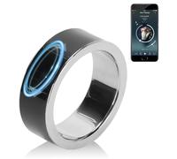 Smart Ring Télécommande App Page Turner, Caméra Bluetooth Enregistrement Vidéo à Distance, Chargement Magnétique, Bague de Défilement pour iOS, (Taille 19, 64 mm / 2,5