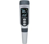 SMART SENSOR pH-mètre numérique Testeur de qualité de l'eau étanche avec ATC Plage de mesure du pH 0-14 pH-mètre de test de l'eau pour piscine aquarium hydroponique