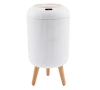 Smart Sensor Trash Bin - Automatic Motion Waste Can, Kitchen Sensor Trash with Lid Opening Infrared, Touch Free Garbage Container with Odor Seal, 10L Hands Free Waste Basket for Home Bathroom Office