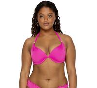 Smart & Sexy Haut de Bikini Push-up pour Femme, Fuchsia Sizzle, 90C