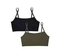 Smart & Sexy Naked, Multi Pack, Comfortable for Women with No Underwire, Bralette Sets Have Multiple Bras Soutien-Gorge, Olive Night/Black Hue, XXL Femme