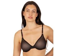Smart & Sexy Sheer Mesh Demi Underwire Bra Soutien-Gorge Corbeille Femme | Soutien-gorge à armatures transparent sexy et confortable fabriqué en maille transparente légère pour un soutien respirant et