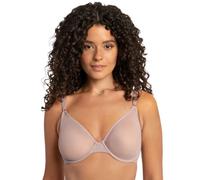 Smart & Sexy Sheer Mesh Demi Underwire Bra Soutien-Gorge Corbeille Femme | Soutien-gorge à armatures transparent sexy et confortable fabriqué en maille transparente légère pour un soutien respirant et