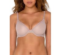Smart & Sexy Soutien-Gorge en Maille Transparente avec Demi-Armatures pour Femme, 1 pièce ou Lot de 2, 105F