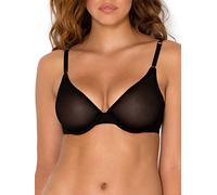 Smart & Sexy Soutien-Gorge en Maille Transparente avec Demi-Armatures pour Femme, 1 pièce ou Lot de 2, 95 C (Taille Fabricant:36C)