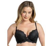 Smart & Sexy Soutien-gorge push-up à décolleté maximal pour femme - Noir - 110C