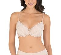 Smart & Sexy Soutien-Gorge Push-up en Dentelle emblématique pour Femme, in The Buff, 90 C (Taille Fabricant:34C)