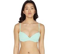 Smart & Sexy Women's Standard Swim Convertible Push-Up Bikini Top Swimwear Secret Line, Mint Chip, 32A