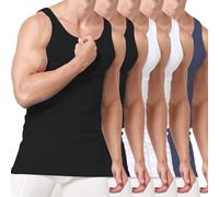 Smart Sir Débardeur Homme Lot de 3/5 100% Coton Maillot de Corps Toutes Les Tailles et Les Couleurs