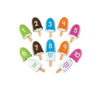 Smart Snacks Number Pops, Set of 10