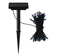 Smart Solar 07470 Guirlande Solaire avec 50 LED's Multicolore 7 m