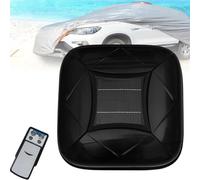 Smart Solar Car Cover with Remote Control & Anti-Theft Alarm | 10s Quick Open, Waterproof & Sunproof Full Exterior Cover - Fits Sedans, SUVs & MPVs(Black,2L)