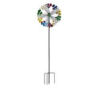 Smart Solar Harlequin Wind Spinner, Multicolore