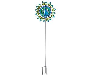 Smart Solar Lampe de Jardin Motif Paon