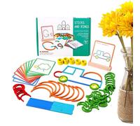 Smart Sticks - Educational Puzzle Game | Logic Thinking Training Girls Elementary Students Classroom Homeschooling School Family Nights