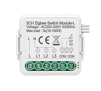 Smart Switch Module ZigBee Avatto N-LZWSM01-3 No Neutral TUYA