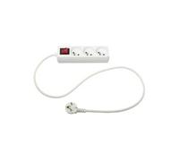 Smart System - Bloc Multiprise "3 Prises" 17cm Blanc G