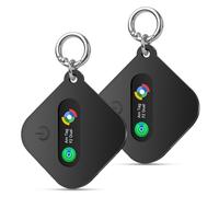 Smart Tag Localisateur de Clés Compatible avec iOS Find My App ou Android Find Hub App Traceur Tag IP67 Étanche CR2032 Batterie Remplaçable Bluetooth Tracker Finder pour Clés Sacs Valises Portefeuille